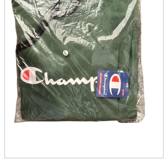 Champion Forest Green Sweatshirt Unisex Size Large NWT - Picture 3 of 3